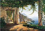 Amalfi dia Cappuccini 2 by Carl Fredrik Aagard